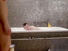 Step Mom Lessons - Ella Hughes and Rebecca Moore share cock