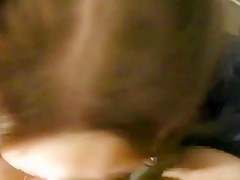 Cute college girl bj and cum in mouth