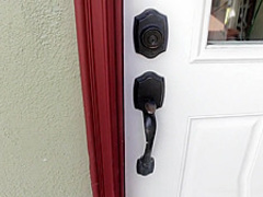 Nerdy brunette fucked by repairman