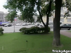 Tricky casting with a creampie