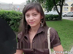 Tricky casting with a creampie