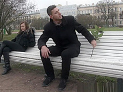 Teen with big titties horny for a good shag