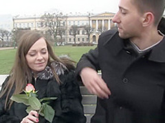 Teen with big titties horny for a good shag