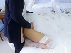 Cheating bride Simony Diamond loves anal - Brazzers