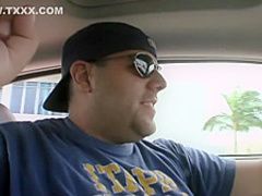 Blonde babe picked up and screwed