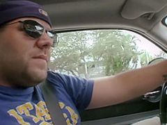 Blonde babe picked up and screwed