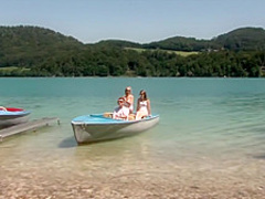 Orgy by the lake
