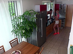 Creampie-Angels.com - Katy Sky - Blonde pours sperm out of pussy