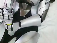 kigurumi battlesuit vibrating