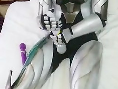 kigurumi battlesuit vibrating
