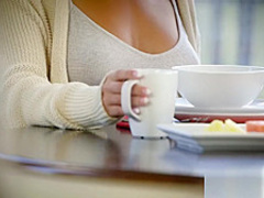 Brunette Adriana Chechik takes trio of BBC