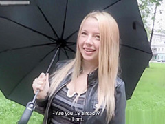 Sex casting for blonde teeny