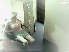 Busty secretary babe