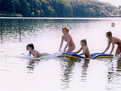 Lucky guy having a good time at the lake pt 4