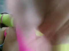 Hot lesbians at the party licking the tightest pussy