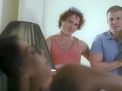 PrettyDirty Gina Blows StepBrother and All His Friends