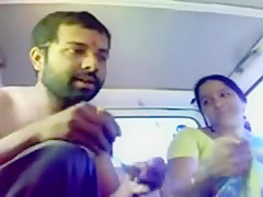 Indian HOT aunty in car