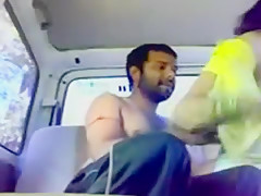 Indian HOT aunty in car