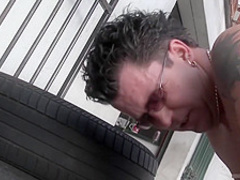 Petite babe fucked in his car