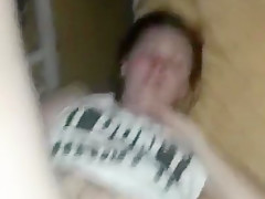 Step sister teasing and rubbing her pussy