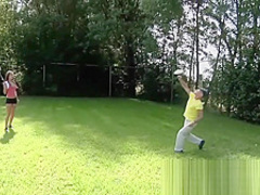 Old young Hardcore ANAL for BEAUTIFUL TEEN with cumshot swallow babe