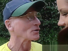 Old young Hardcore ANAL for BEAUTIFUL TEEN with cumshot swallow babe