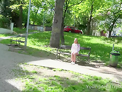 Dude gives his gentle girl a hard anal fuck