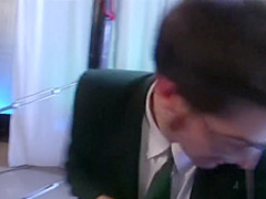 Jada and Annie compete in porn