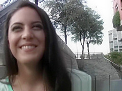 Teen fucked in elevator