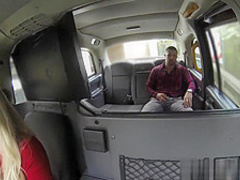 Female taxi driver caught fucking her client