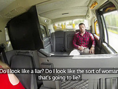 Female taxi driver caught fucking her client