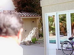 Carrie Brooks fucking the pool boy