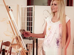 Big boob mom fucked with passion in steamy threeway