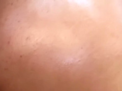 Big boned Latina creamed on her ass