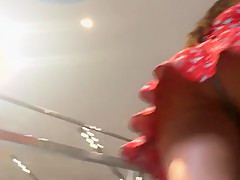 Upskirt Tourist Chick