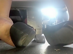 White bbw soles in flats pt.1