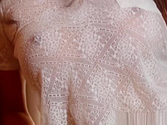 Cute MILF Abagail Mac massages her tight vagina