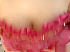 Veronika happy to please two cocks until they cum