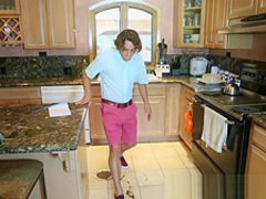 Stepson threesome with house maid & stepmom