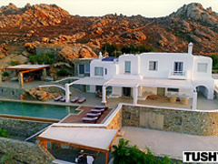 TUSHY Bored Rich Girl Gapes For Personal Trainer On Vacation