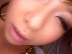 Busty Japanese MILF gets her creampie