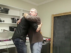 Sneaky old man has a fuck plan