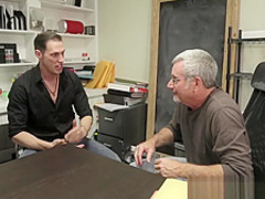 Sneaky old man has a fuck plan