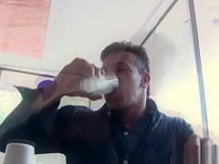 Latina in POV sucking big dick while rubbing her pussy