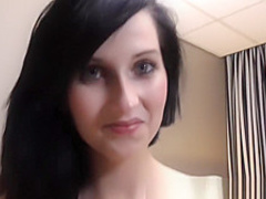 Stunning European amateur facial after bj