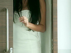 Big tit Anissa Kate wants to make her customers happy