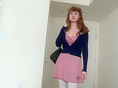 Renaissance Girl Enjoys A Black Dick At Casting