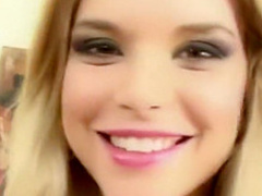 Rough anal session with a delicious blonde