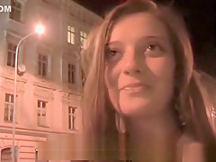 CZECH STREETS - Hot Czech Brunette