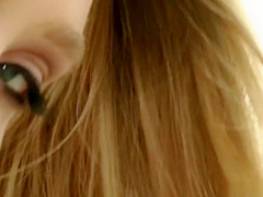 Hot blonde takes two big dicks in her ass and pussy